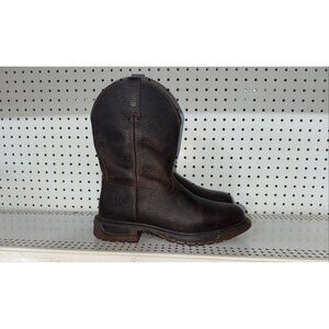 ROCKY Original Ride FLX Mens Leather 11" Cowboy Western Work Boots Size 10.5 W